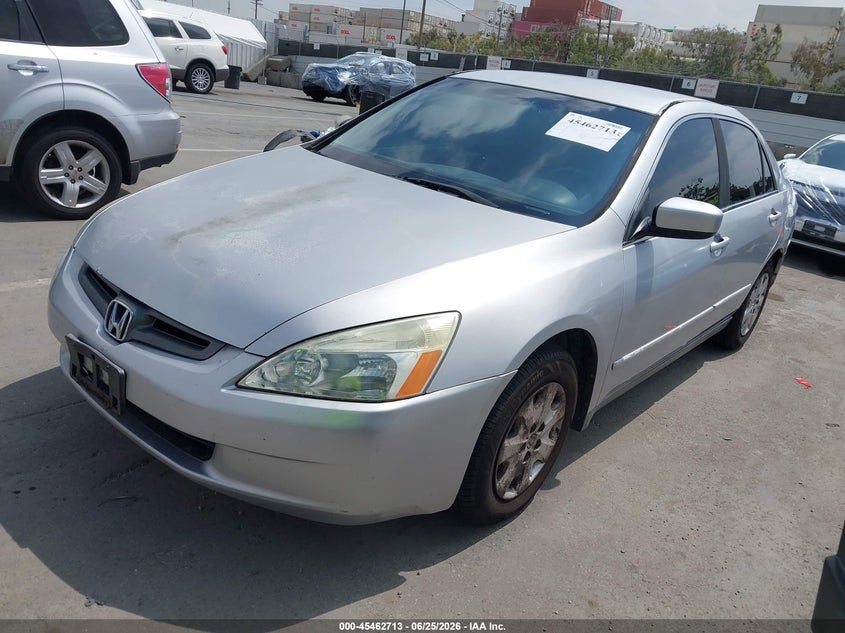 2004 Honda Accord VIN 1HGCM56334A024293 IAAI salvage auction — REAR END, Salvage (California), sold $500 on 2026-08-21 (photo 2)