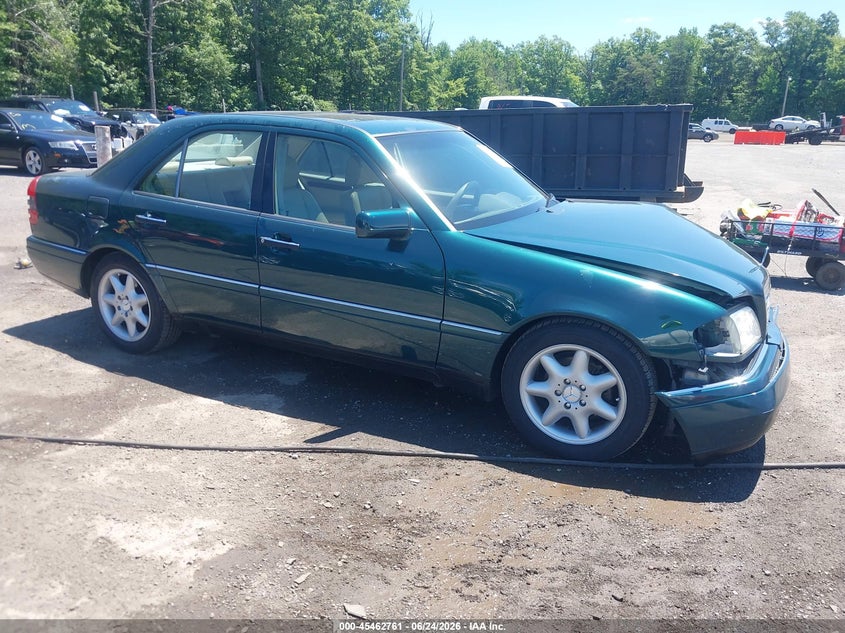 1997 Mercedes-benz C-klasse VIN WDBHA23E8VF520663 IAAI salvage auction — FRONT END, Salvage - Greater Than 75% (Maryland), sold $275 on 2026-07-31 (photo 1)