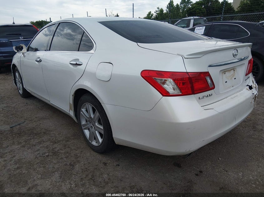 2009 Lexus Es 350 VIN JTHBJ46G292299833 IAAI salvage auction — NORMAL WEAR, Clear - Public Restricted (Oklahoma), sold $600 on 2026-07-08 (photo 3)