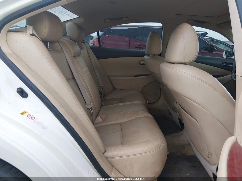 2009 Lexus Es 350 VIN JTHBJ46G292299833 IAAI salvage auction — NORMAL WEAR, Clear - Public Restricted (Oklahoma), sold $600 on 2026-07-08 (photo 8)