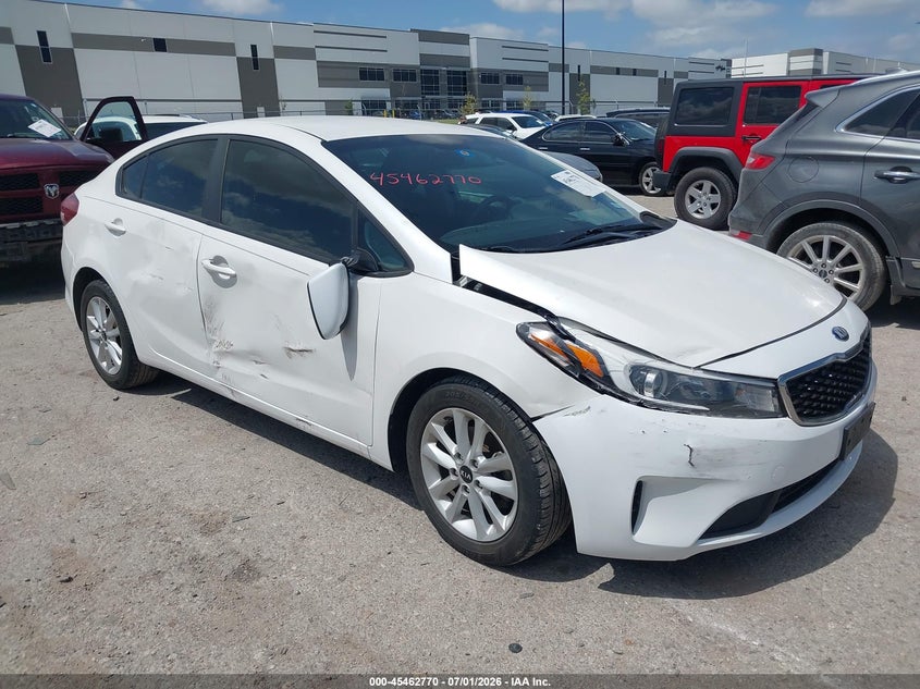 2017 Kia Forte VIN 3KPFL4A75HE132744 IAAI salvage auction — SIDE, Salvage (Texas), sold $1,450 on 2026-07-11 (photo 1)