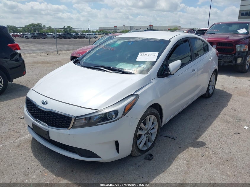 2017 Kia Forte VIN 3KPFL4A75HE132744 IAAI salvage auction — SIDE, Salvage (Texas), sold $1,450 on 2026-07-11 (photo 2)