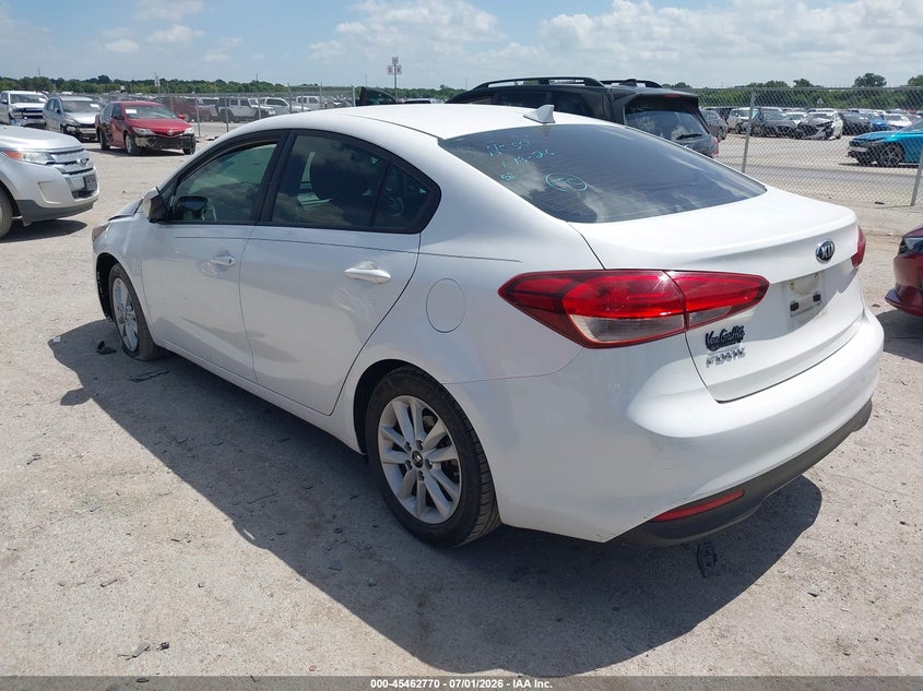 2017 Kia Forte VIN 3KPFL4A75HE132744 IAAI salvage auction — SIDE, Salvage (Texas), sold $1,450 on 2026-07-11 (photo 3)
