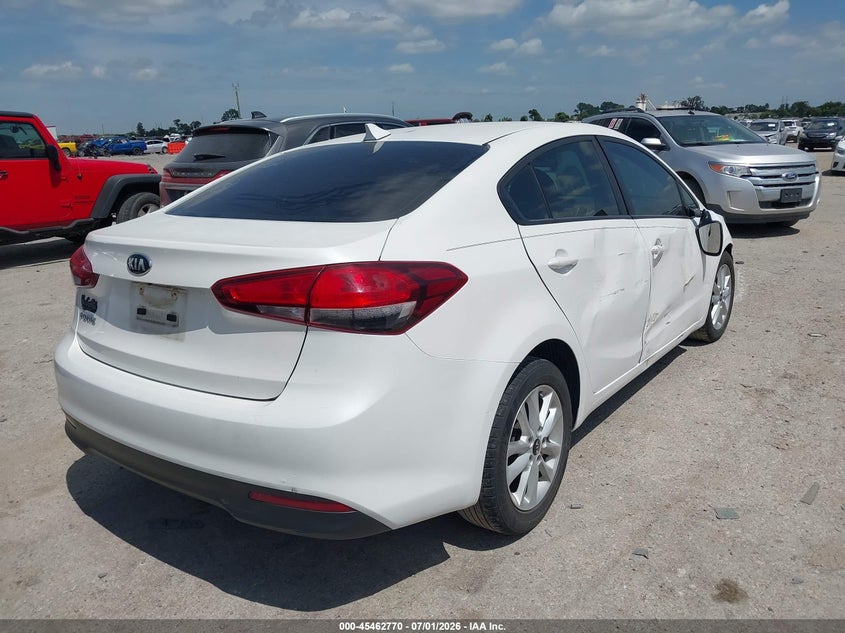 2017 Kia Forte VIN 3KPFL4A75HE132744 IAAI salvage auction — SIDE, Salvage (Texas), sold $1,450 on 2026-07-11 (photo 4)