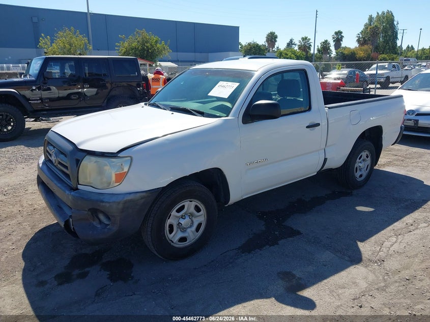 2009 Toyota Tacoma VIN 5TENX22N39Z643428 IAAI salvage auction — LEFT FRONT, Salvage (California), sold $3,850 on 2026-07-20 (photo 2)