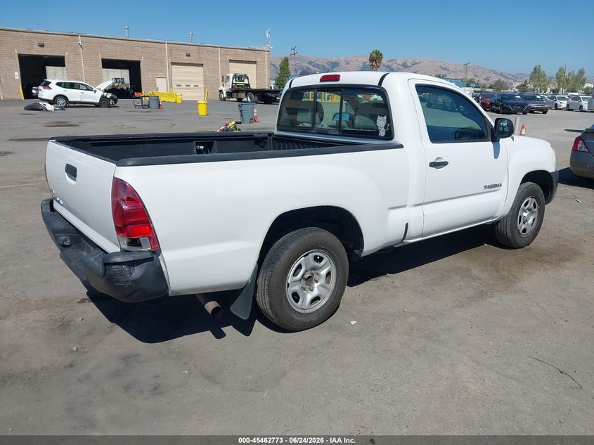 2009 Toyota Tacoma VIN 5TENX22N39Z643428 IAAI salvage auction — LEFT FRONT, Salvage (California), sold $3,850 on 2026-07-20 (photo 4)
