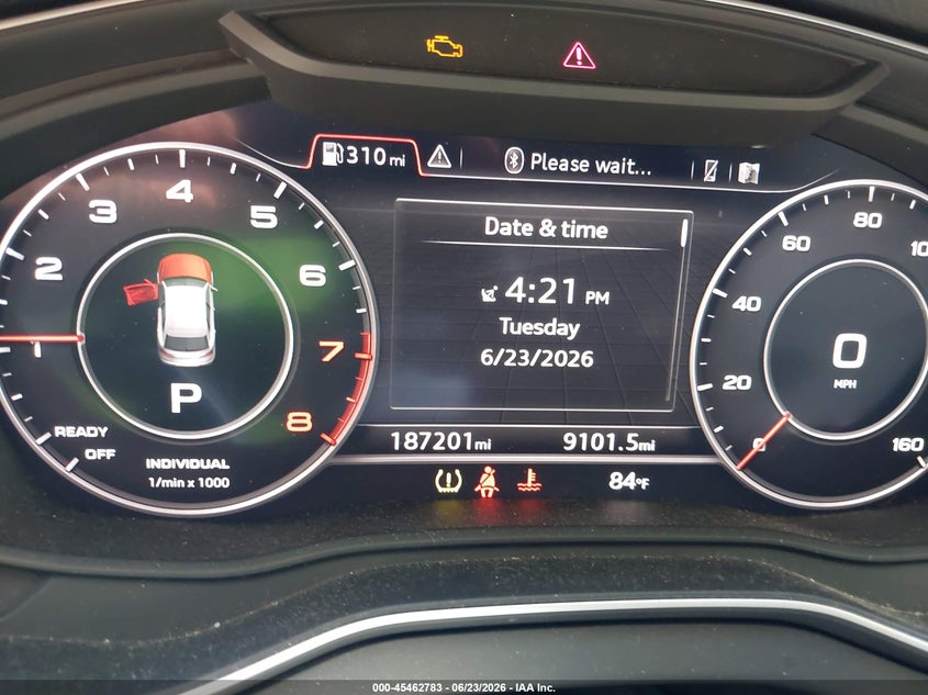 2018 Audi Q5 VIN WA1BNAFY8J2234366 IAAI salvage auction — NORMAL WEAR, Clear (Indiana), sold $4,300 on 2026-07-29 (photo 7)