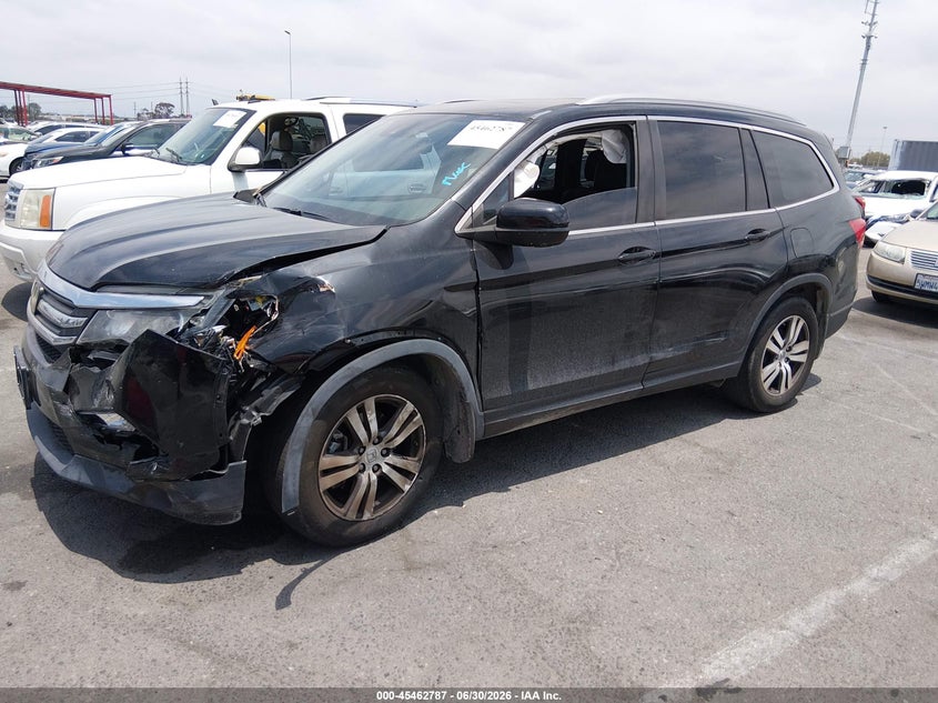 2017 Honda Pilot VIN 5FNYF5H6XHB018056 IAAI salvage auction — FRONT END, Salvage (California), sold $3,950 on 2026-07-09 (photo 2)