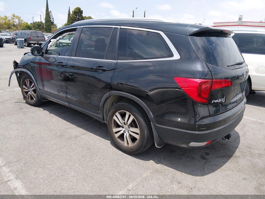 2017 Honda Pilot VIN 5FNYF5H6XHB018056 IAAI salvage auction — FRONT END, Salvage (California), sold $3,950 on 2026-07-09 (photo 3)