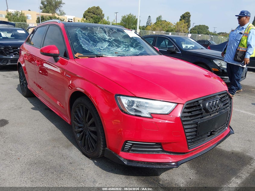 2017 Audi A3 VIN WAUUPBFF9HA127966 IAAI salvage auction — ROOF, Salvage Title, sold $1,050 on 2026-07-23 (photo 1)