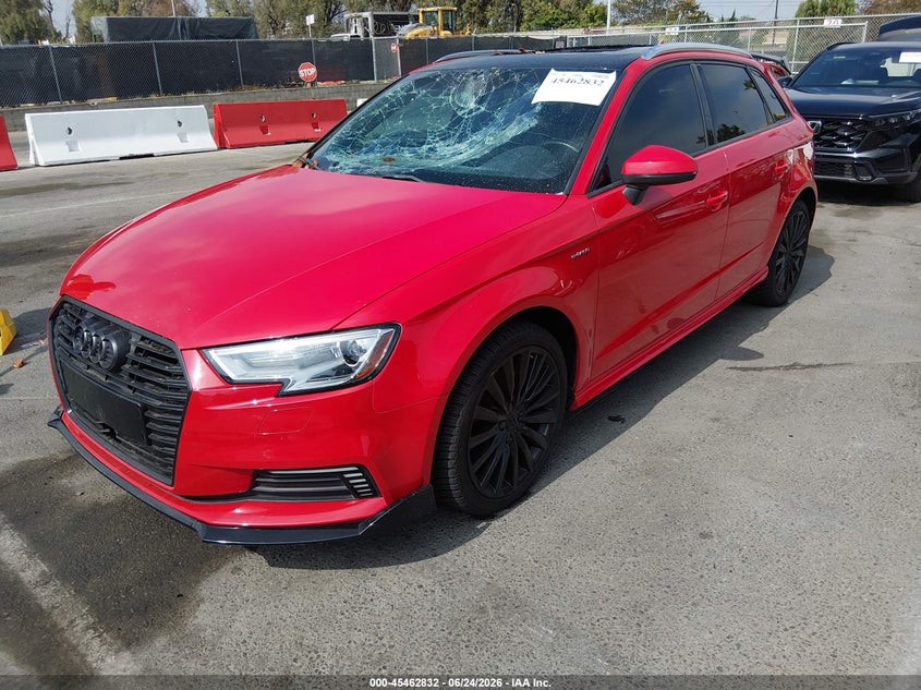 2017 Audi A3 VIN WAUUPBFF9HA127966 IAAI salvage auction — ROOF, Salvage Title, sold $1,050 on 2026-07-23 (photo 2)