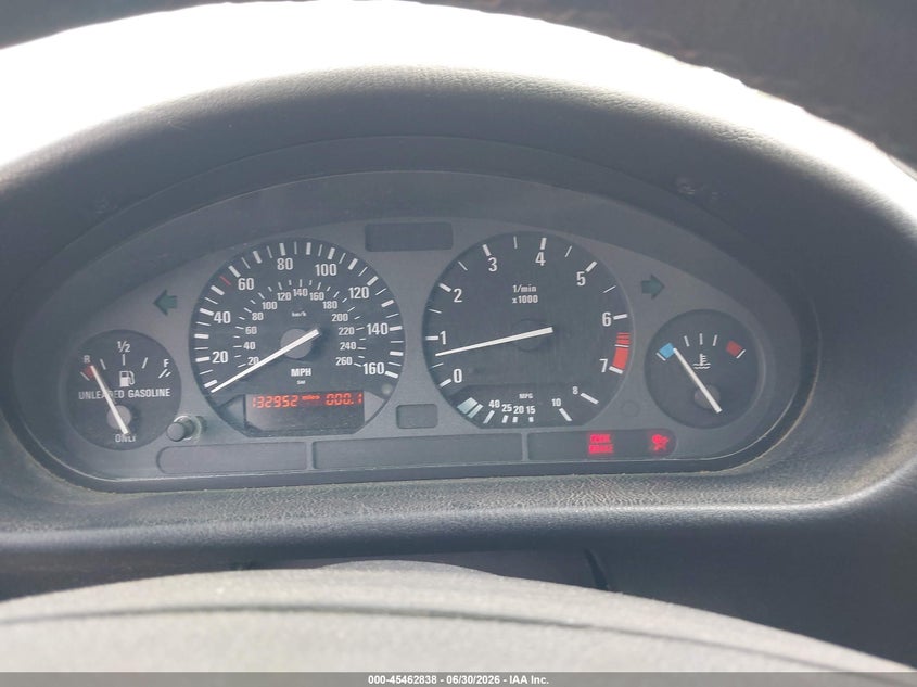 1995 BMW 3 series VIN WBABJ6320SJD38310 IAAI salvage auction — NORMAL WEAR, Clear (California), sold $825 on 2026-07-29 (photo 7)