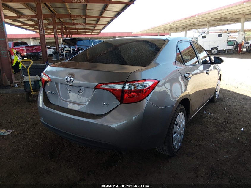 2015 Toyota Corolla VIN 5YFBURHEXFP312407 IAAI salvage auction — LEFT SIDE, Salvage (Arizona), sold $4,050 on 2026-07-14 (photo 4)