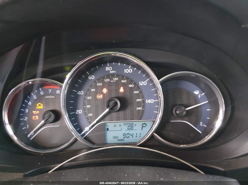 2015 Toyota Corolla VIN 5YFBURHEXFP312407 IAAI salvage auction — LEFT SIDE, Salvage (Arizona), sold $4,050 on 2026-07-14 (photo 7)