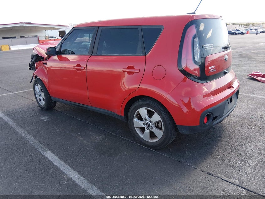 2019 Kia Soul VIN KNDJN2A28K7668379 IAAI salvage auction — FRONT END, Salvage (Nevada), sold $750 on 2026-07-17 (photo 3)