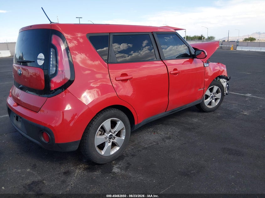 2019 Kia Soul VIN KNDJN2A28K7668379 IAAI salvage auction — FRONT END, Salvage (Nevada), sold $750 on 2026-07-17 (photo 4)