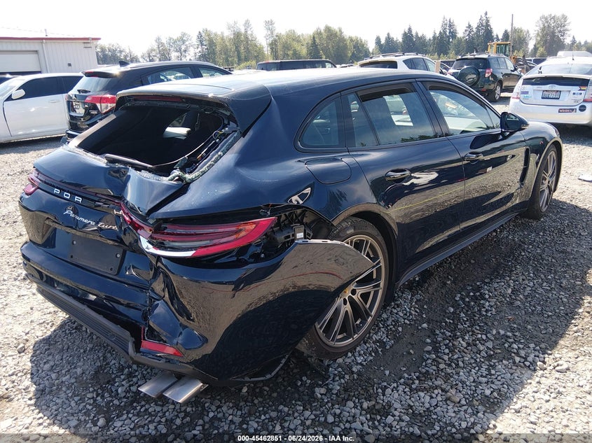 2018 Porsche Panamera VIN WP0CF2A72JL195778 IAAI salvage auction — REAR END, Bill Of Sale (Washington), sold $36,000 on 2026-08-05 (photo 4)
