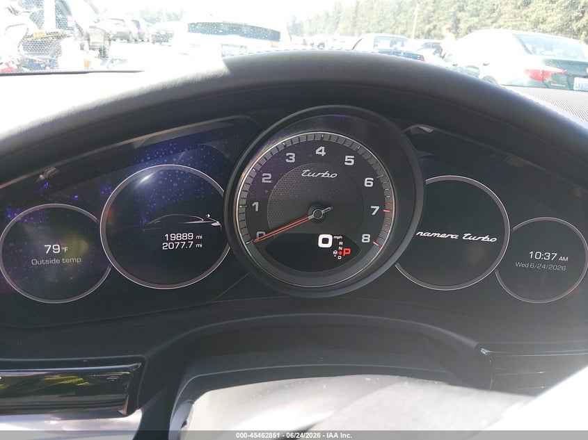 2018 Porsche Panamera VIN WP0CF2A72JL195778 IAAI salvage auction — REAR END, Bill Of Sale (Washington), sold $36,000 on 2026-08-05 (photo 7)