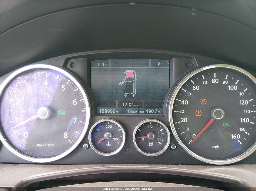 2009 Volkswagen Touareg VIN WVGBE77L69D016899 IAAI salvage auction — NORMAL WEAR, Clear (Texas), sold $500 on 2026-07-07 (photo 7)