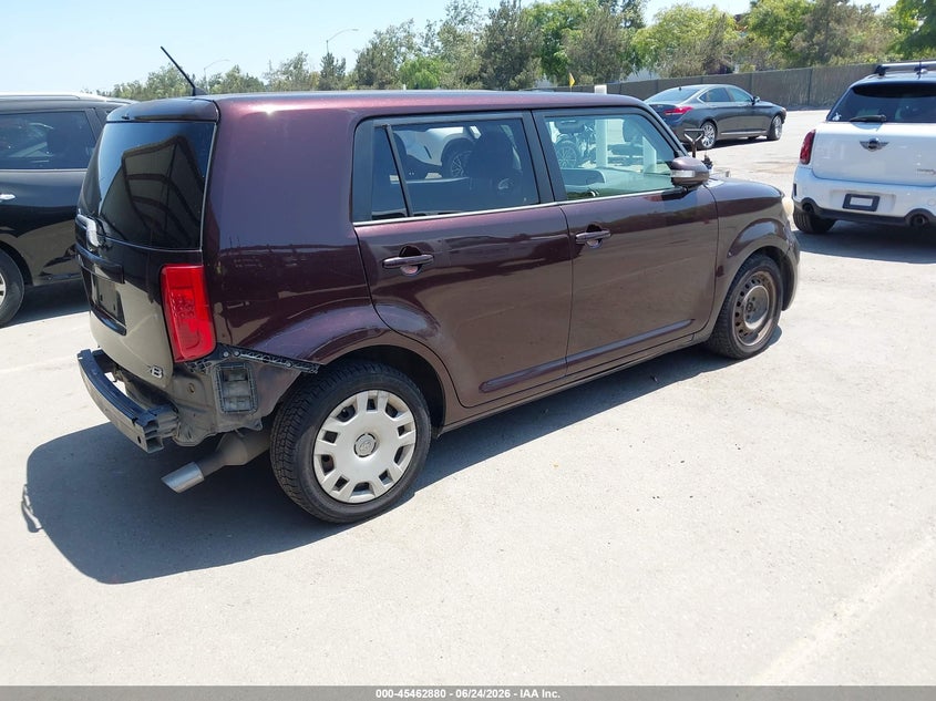 2008 Scion Xb VIN JTLKE50E681046560 IAAI salvage auction — LEFT REAR, Salvage (California), sold $650 on 2026-07-13 (photo 4)