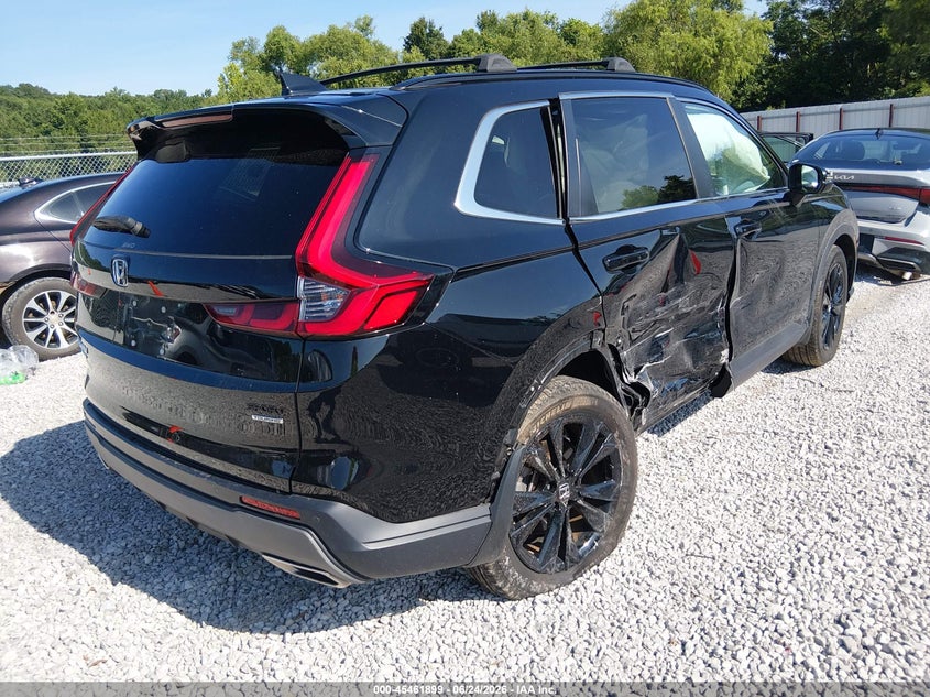 2024 Honda Cr-v VIN 7FARS6H98RE042037 IAAI salvage auction — SIDE, Salvage Title, sold $13,600 on 2026-07-30 (photo 4)