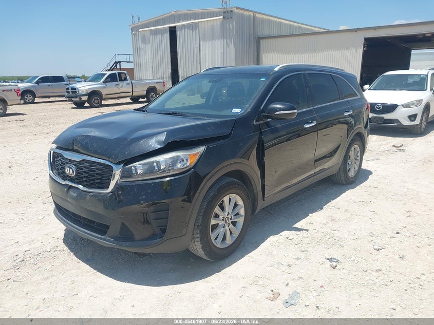 2019 Kia Sorento VIN 5XYPG4A52KG459538 IAAI salvage auction — REPOSSESSION, Original (Texas), sold $2,650 on 2026-07-09 (photo 2)