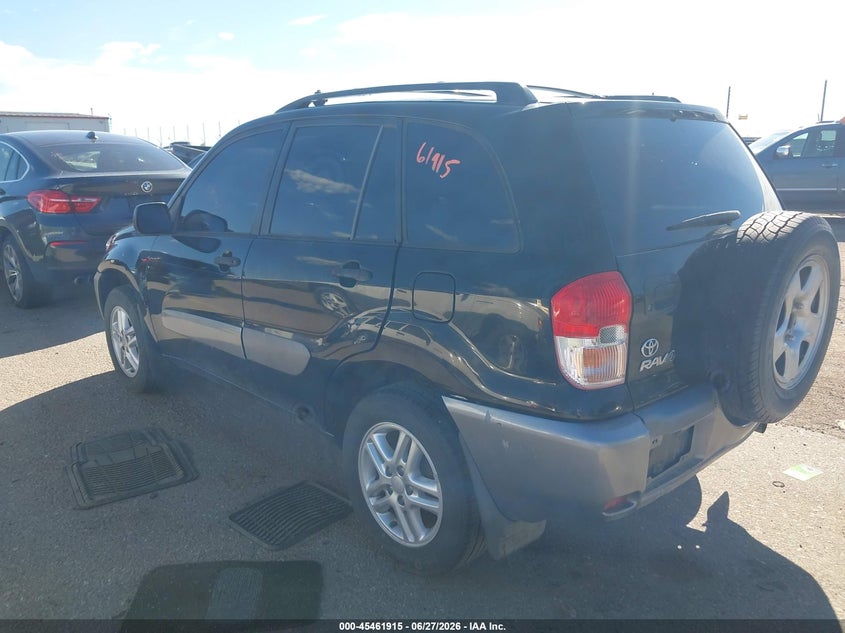 2002 Toyota Rav4 VIN JTEHH20V120172555 IAAI salvage auction — NORMAL WEAR, Clear (Colorado), sold $1,050 on 2026-07-07 (photo 3)