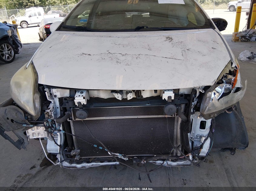 2013 Toyota Prius VIN JTDKN3DU6D0340624 IAAI salvage auction — FRONT & REAR, Bill Of Sale (Washington), sold $900 on 2026-07-13 (photo 6)