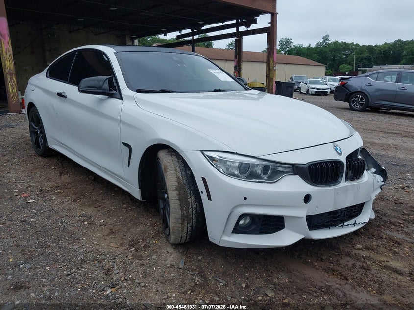 2017 BMW 4er VIN WBA4P3C31HK528695 IAAI salvage auction — FRONT END, Mv-907A (New York), sold $11,300 on 2026-07-28 (photo 1)