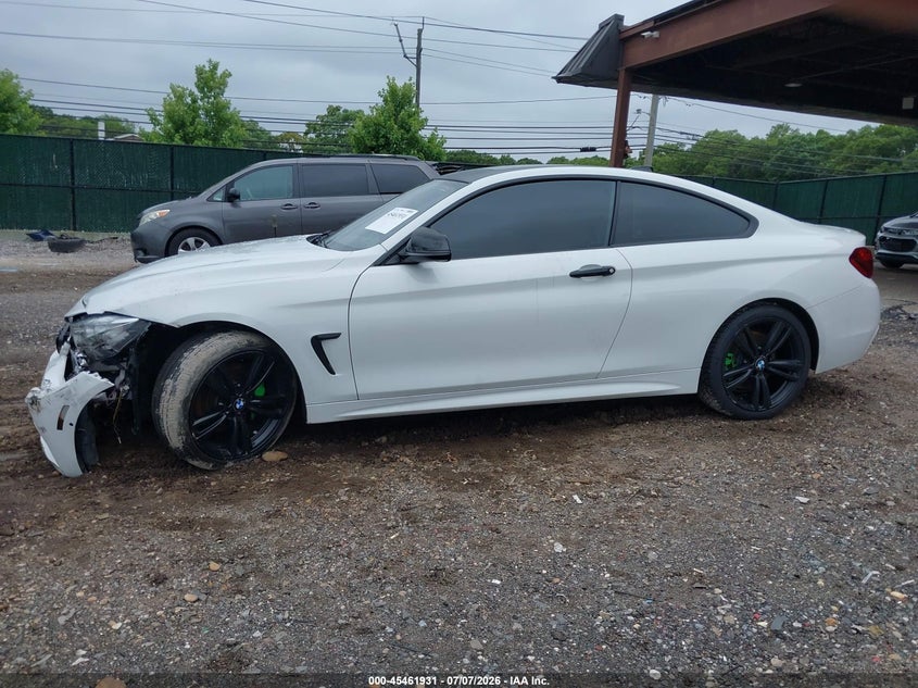 2017 BMW 4er VIN WBA4P3C31HK528695 IAAI salvage auction — FRONT END, Mv-907A (New York), sold $9,800 on 2026-07-23 (photo 6)