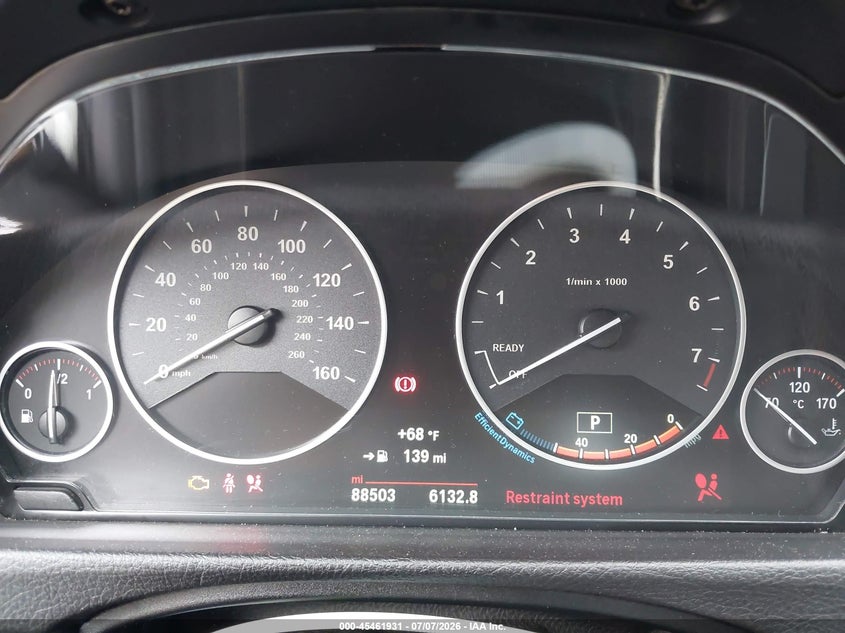 2017 BMW 4er VIN WBA4P3C31HK528695 IAAI salvage auction — FRONT END, Mv-907A (New York), sold $9,800 on 2026-07-23 (photo 7)