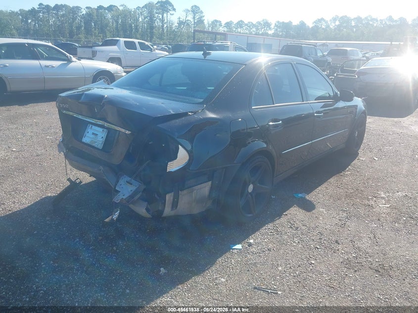 2008 Mercedes-benz E-class VIN WDBUF56X78B250786 IAAI salvage auction — REAR END, Rebuildable (Florida), sold $200 on 2026-07-07 (photo 4)