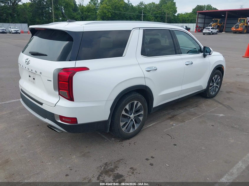 2020 Hyundai Palisade VIN KM8R2DHEXLU147640 IAAI salvage auction — SIDE, Salvage (Tennessee), sold $6,500 on 2026-07-10 (photo 4)
