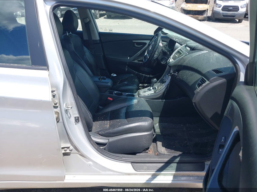 2012 Hyundai Elantra VIN KMHDH4AE0CU475779 IAAI salvage auction — FRONT & REAR, Clear (Massachusetts), sold $25 on 2026-07-10 (photo 5)