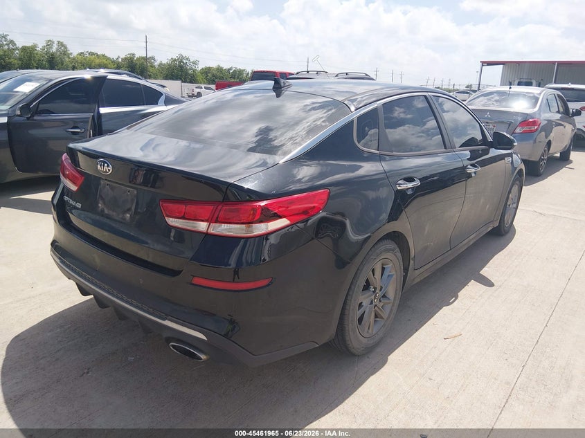 2019 Kia Optima VIN 5XXGT4L32KG349746 IAAI salvage auction — NORMAL WEAR, Original (Texas), sold $25 on 2026-07-24 (photo 4)