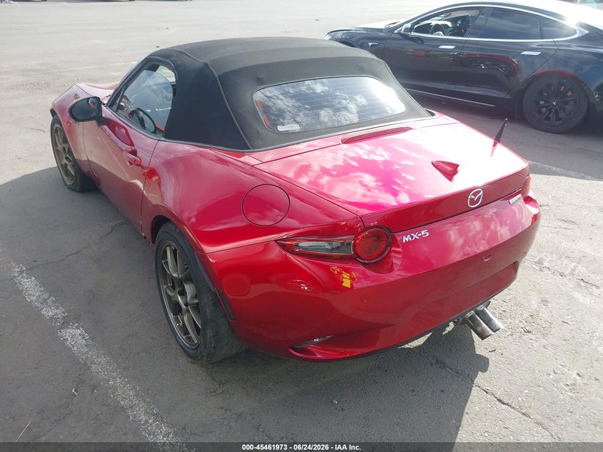 2023 Mazda Mx-5 VIN JM1NDAD72P0554187 IAAI salvage auction — FRONT END, Salvage (Arizona), sold $5,600 on 2026-07-21 (photo 3)