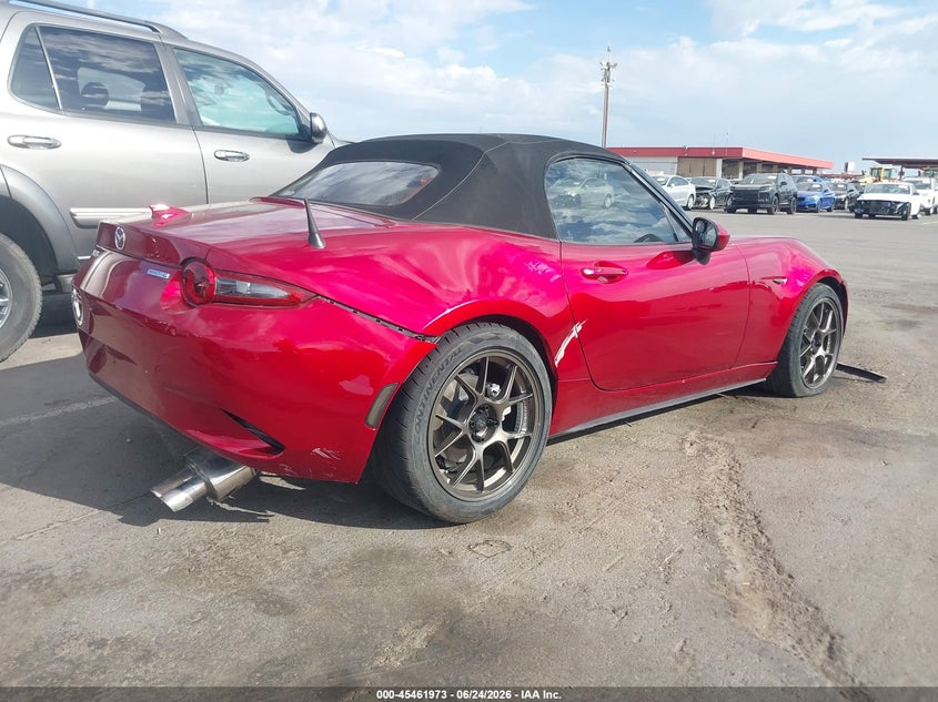 2023 Mazda Mx-5 VIN JM1NDAD72P0554187 IAAI salvage auction — FRONT END, Salvage (Arizona), sold $5,600 on 2026-07-21 (photo 4)