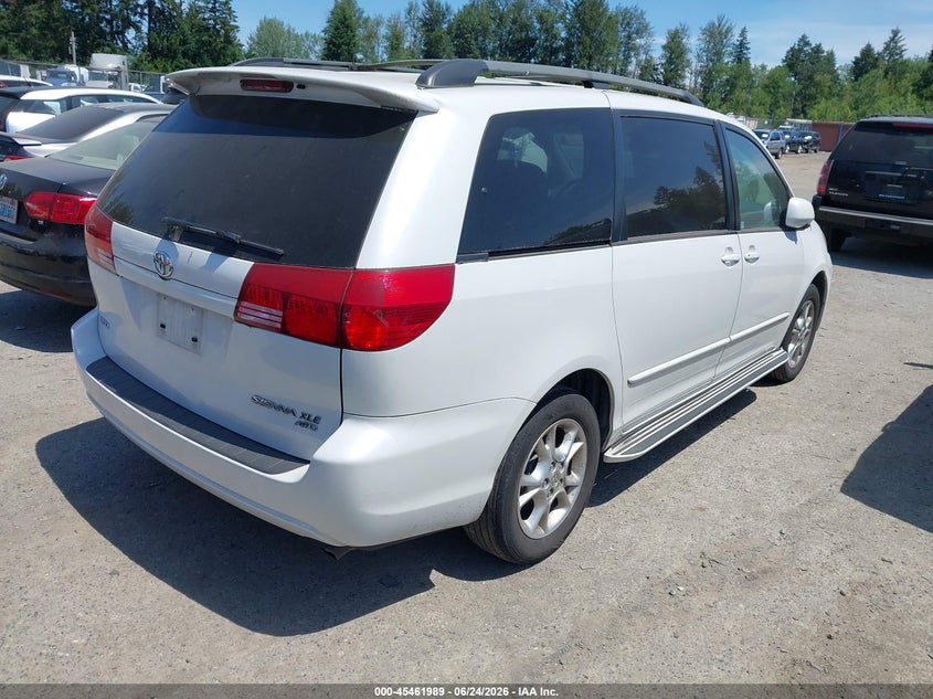 2005 Toyota Sienna VIN 5TDBA22C75S041206 IAAI salvage auction — NORMAL WEAR, Clear (Washington), sold $1,000 on 2026-07-22 (photo 4)