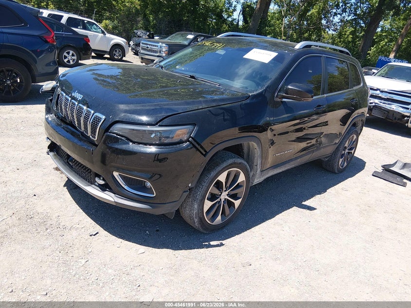 2021 Jeep Cherokee VIN 1C4PJMDX4MD117184 IAAI salvage auction — FRONT END, Salvage (Indiana), sold $2,200 on 2026-10-24 (photo 2)