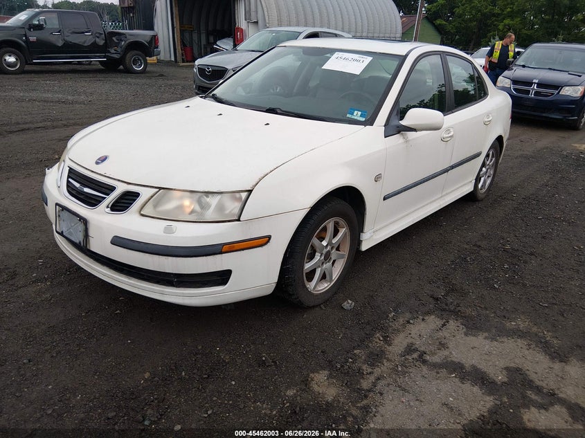 2006 Saab 9-3 VIN YS3FD45Y761142233 IAAI salvage auction — FRONT END, Clear (New Jersey), sold $425 on 2026-07-09 (photo 2)