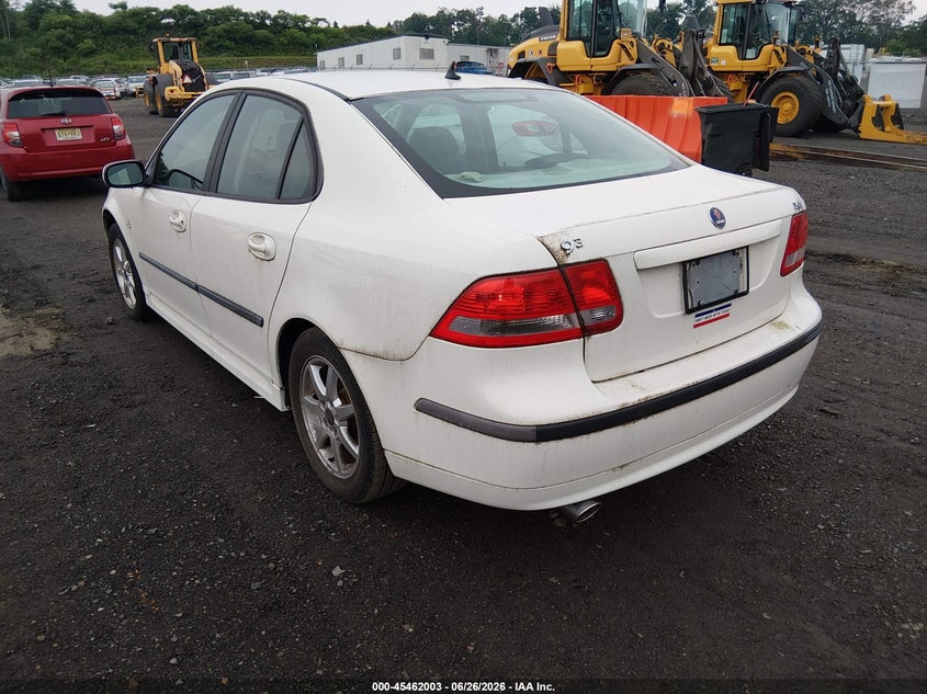 2006 Saab 9-3 VIN YS3FD45Y761142233 IAAI salvage auction — FRONT END, Clear (New Jersey), sold $425 on 2026-07-09 (photo 3)