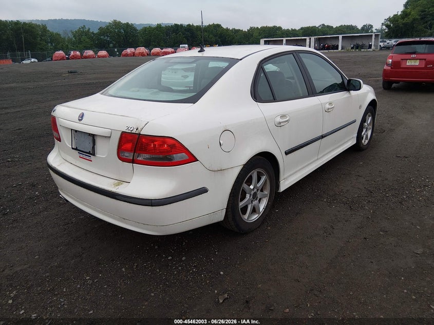 2006 Saab 9-3 VIN YS3FD45Y761142233 IAAI salvage auction — FRONT END, Clear (New Jersey), sold $425 on 2026-07-09 (photo 4)
