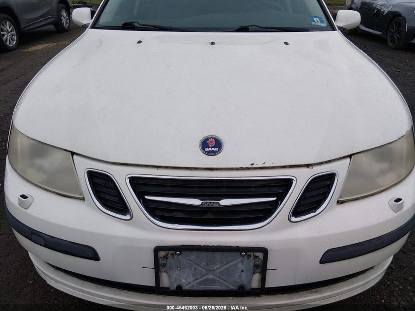 2006 Saab 9-3 VIN YS3FD45Y761142233 IAAI salvage auction — FRONT END, Clear (New Jersey), sold $425 on 2026-07-09 (photo 6)