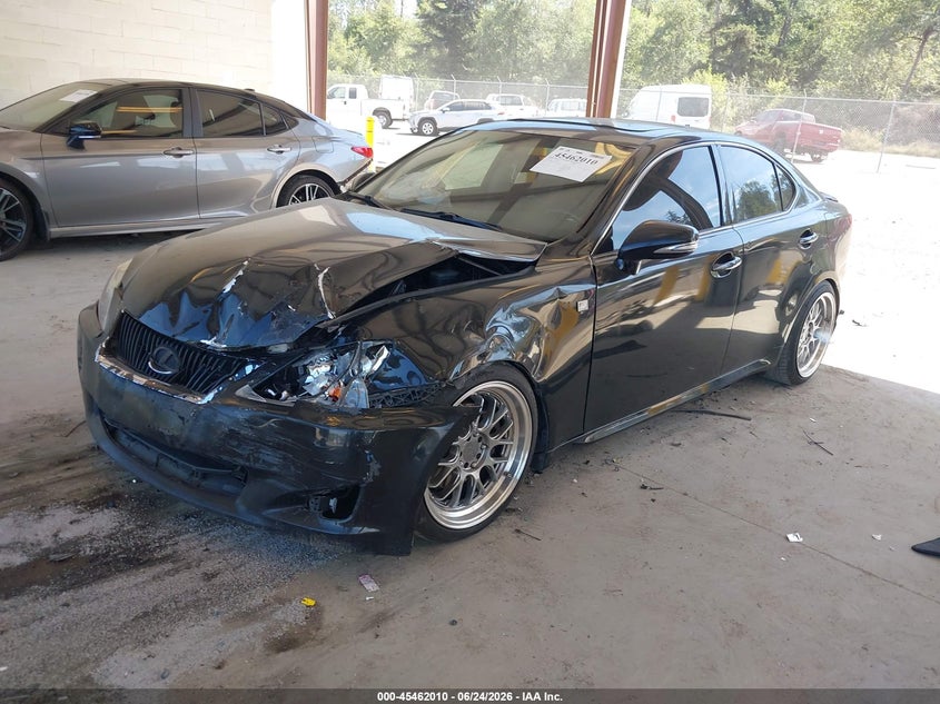 2010 Lexus Is 250 VIN JTHBF5C27A5128076 IAAI salvage auction — FRONT END, Bill Of Sale (Washington), sold $25 on 2026-07-29 (photo 2)