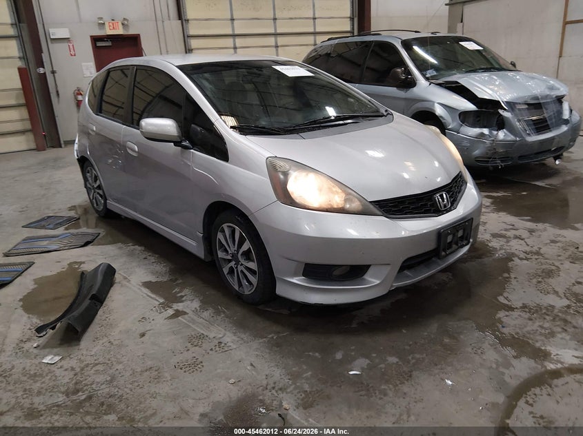 2012 Honda Fit VIN JHMGE8H50CC034794 IAAI salvage auction — REAR END, Salvage Title, sold $1,700 on 2026-07-24 (photo 1)