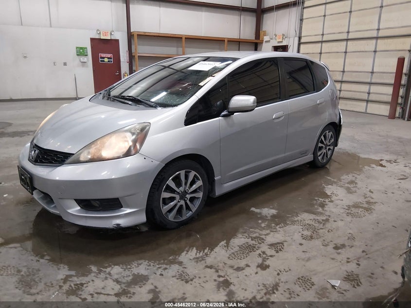 2012 Honda Fit VIN JHMGE8H50CC034794 IAAI salvage auction — REAR END, Salvage Title, sold $1,700 on 2026-07-24 (photo 2)