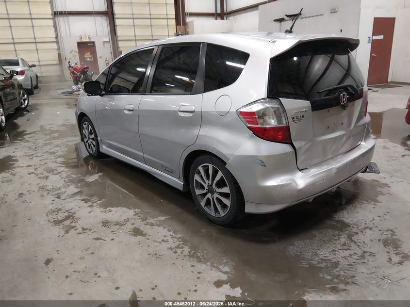 2012 Honda Fit VIN JHMGE8H50CC034794 IAAI salvage auction — REAR END, Salvage Title, sold $1,700 on 2026-07-24 (photo 3)