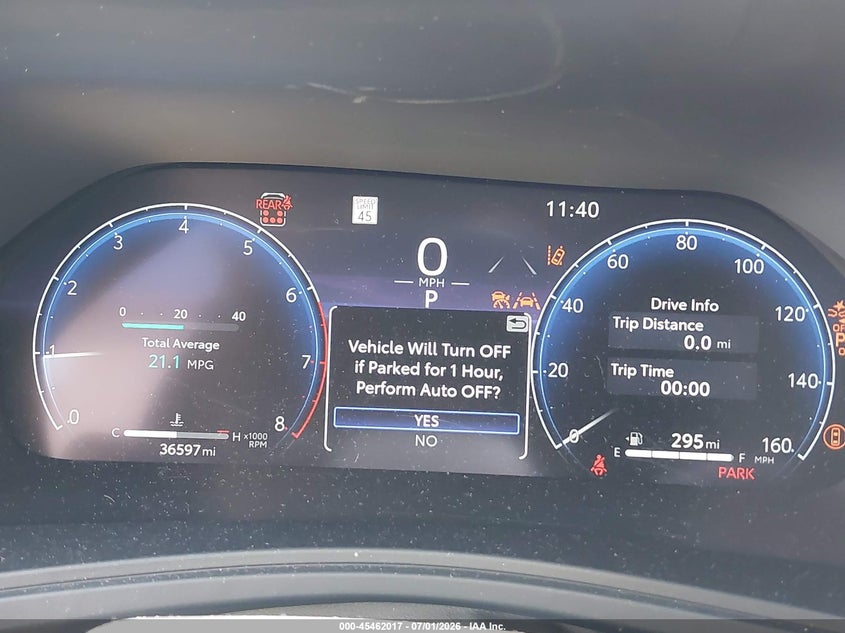 2024 Toyota VIN 5TDAAAB58RS000094 IAAI salvage auction — FRONT END, Salvage Title, sold $20,400 on 2026-07-31 (photo 7)