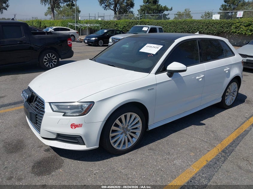 2017 Audi A3 VIN WAUUPBFFXHA118225 IAAI salvage auction — UNDERCARRIAGE, Salvage Title, sold $2,850 on 2026-07-13 (photo 2)