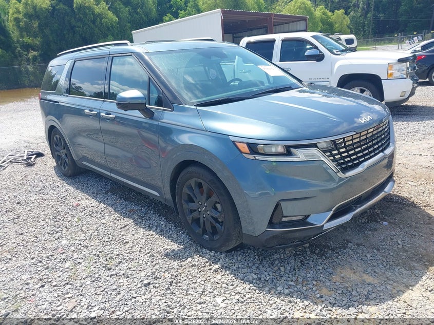 2024 Kia Carnival VIN KNDNE5H38R6333267 IAAI salvage auction — WATER/FLOOD, Junking Certificate (Mississippi), sold $4,550 on 2026-07-31 (photo 1)